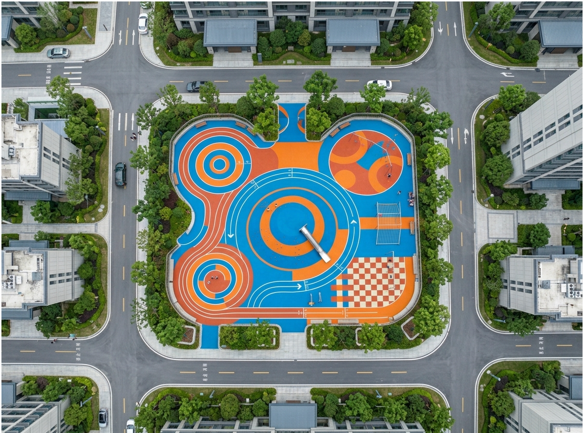 蚌埠市混合型塑胶跑道EPDM塑胶跑道 - 厂家